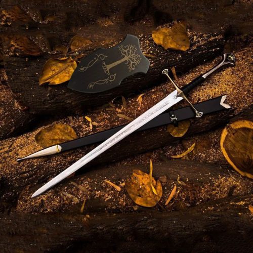 Épée Inspirée d'Andúril d'Aragorn (Reforgée)